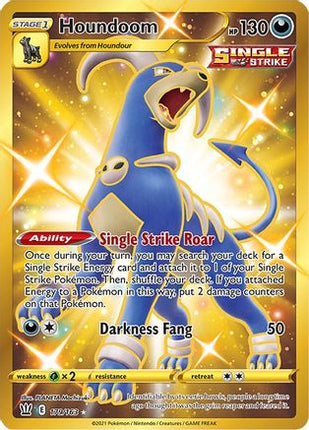 Houndoom (Secret) - 179/163 [SWSH05: Battle Styles] Holofoil