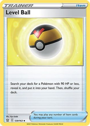 Level Ball - 129/163 [SWSH05: Battle Styles] Reverse Holofoil