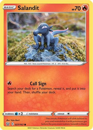Salandit - 27/163 [SWSH05: Battle Styles]