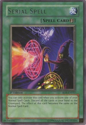 Serial Spell (Rare) [RDS-EN037] Rise of Destiny 1st Edition