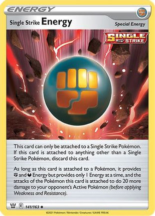 Single Strike Energy - 141/163 [SWSH05: Battle Styles]
