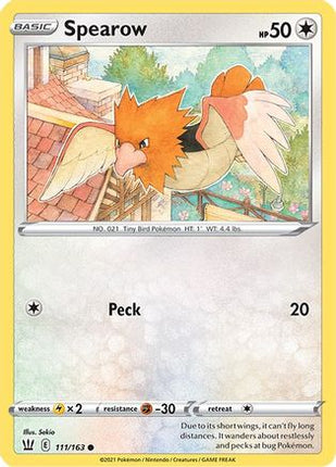 Spearow - 111/163 [SWSH05: Battle Styles]