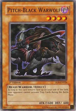 Pitch-Black Warwolf (Common / Short Print) [RDS-EN026] Rise of Destiny Unlimited