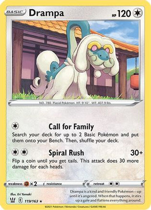 Drampa - 119/163 [SWSH05: Battle Styles] Reverse Holofoil