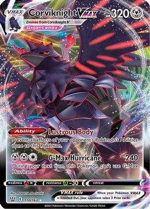 Corviknight VMAX - 110/163 [SWSH05: Battle Styles] Holofoil