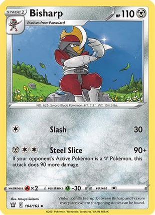 Bisharp - 104/163 [SWSH05: Battle Styles] Reverse Holofoil