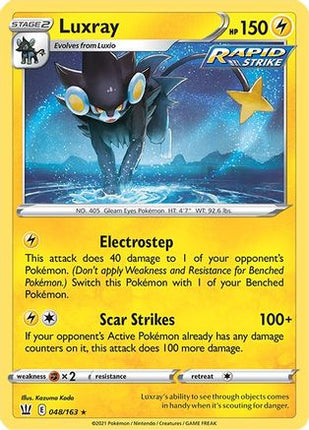 Luxray - 48/163 [SWSH05: Battle Styles] Reverse Holofoil