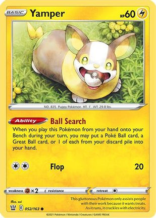 Yamper - 52/163 [SWSH05: Battle Styles]