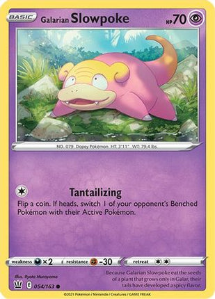Galarian Slowpoke - 54/163 [SWSH05: Battle Styles]