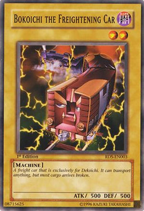 Bokoichi the Freightening Car (Common / Short Print) [RDS-EN003] Rise of Destiny 1st Edition