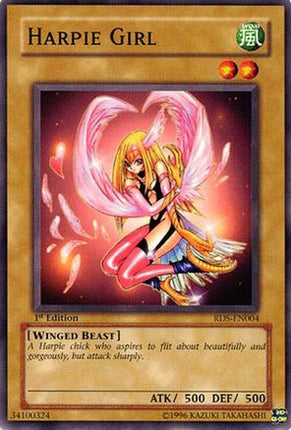 Harpie Girl (Common / Short Print) [RDS-EN004] Rise of Destiny 1st Edition