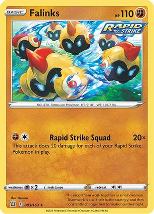 Falinks - 83/163 [SWSH05: Battle Styles] Reverse Holofoil