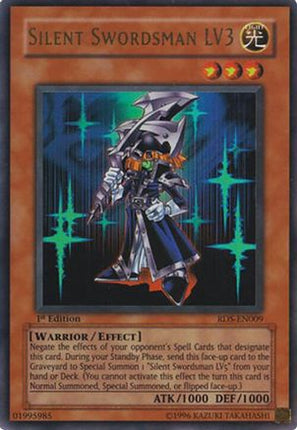 Silent Swordsman LV3 (Ultra Rare) [RDS-EN009] Rise of Destiny 1st Edition