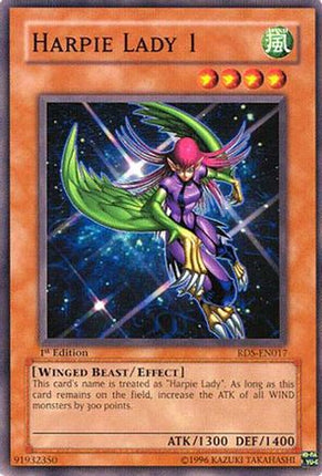 Harpie Lady 1 (Common / Short Print) [RDS-EN017] Rise of Destiny 1st Edition