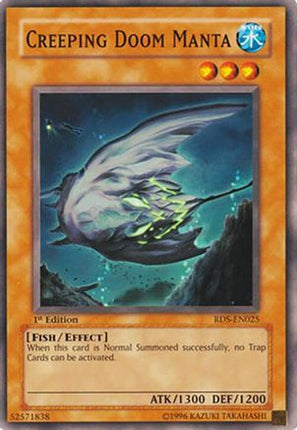 Creeping Doom Manta (Common / Short Print) [RDS-EN025] Rise of Destiny 1st Edition