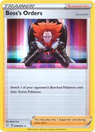 Boss's Orders - 058/072 [Deck Exclusives] Holofoil