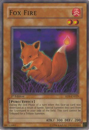 Fox Fire (Common / Short Print) [RDS-EN029] Rise of Destiny 1st Edition