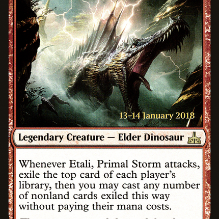 Etali, Primal Storm [Rivals of Ixalan Promos] Prerelease Foil