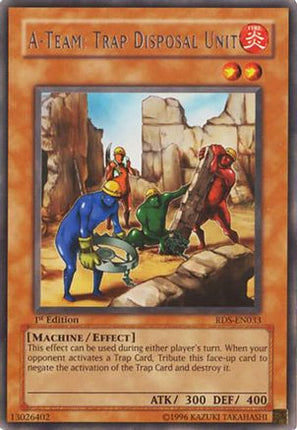 A-Team: Trap Disposal Unit (Rare) [RDS-EN033] Rise of Destiny 1st Edition