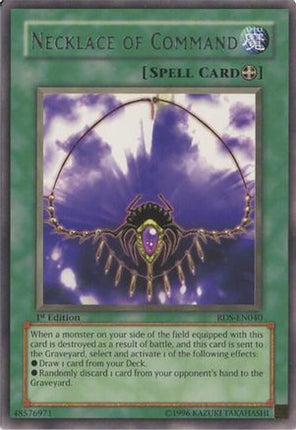 Necklace of Command (Rare) [RDS-EN040] Rise of Destiny 1st Edition