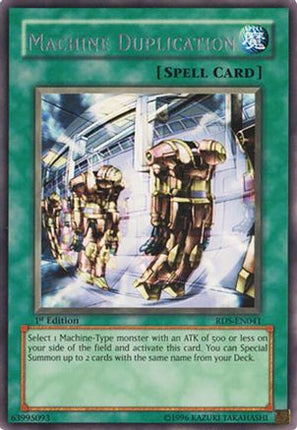 Machine Duplication (Rare) [RDS-EN041] Rise of Destiny 1st Edition