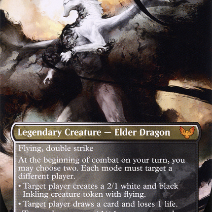 Shadrix Silverquill (Borderless) [Strixhaven: School of Mages]