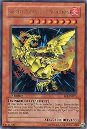 Sacred Phoenix of Nephthys (Ultra Rare) [FET-EN005] Flaming Eternity 1st Edition
