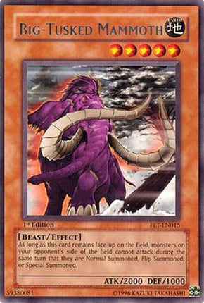 Big-Tusked Mammoth [FET-EN015] Rare