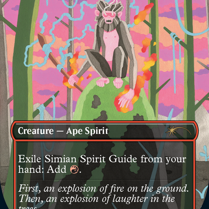 Simian Spirit Guide (Borderless) [Secret Lair Drop]