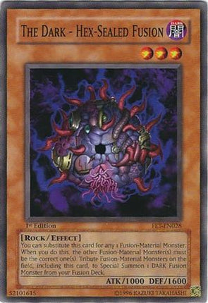 The Dark - Hex-Sealed Fusion (Common / Short Print) [FET-EN028] Flaming Eternity Unlimited