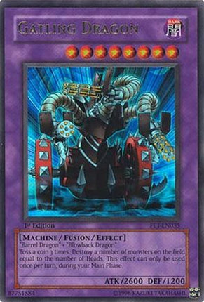 Gatling Dragon (Ultra Rare) [FET-EN035] Flaming Eternity Unlimited