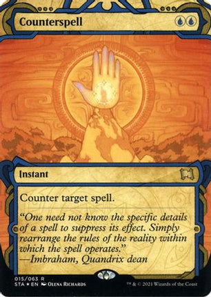 Counterspell (Foil Etched) [Strixhaven Mystical Archive] Foil