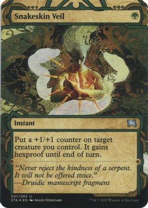 Snakeskin Veil (Foil Etched) [Strixhaven Mystical Archive] Foil