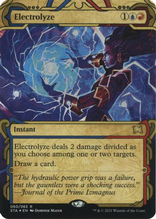 Electrolyze (Foil Etched) [Strixhaven Mystical Archive] Foil
