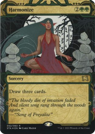 Harmonize (Foil Etched) [Strixhaven Mystical Archive] Foil
