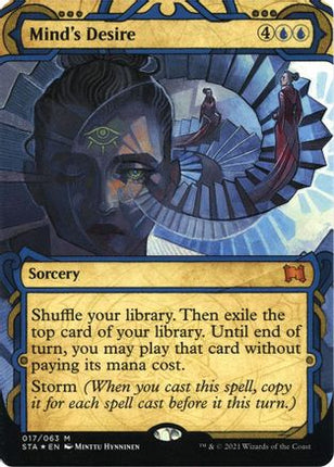 Mind's Desire (Foil Etched) [Strixhaven Mystical Archive] Foil