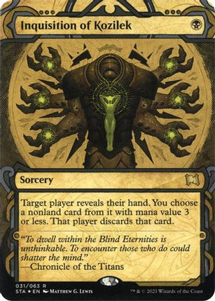 Inquisition of Kozilek (Foil Etched) [Strixhaven Mystical Archive] Foil