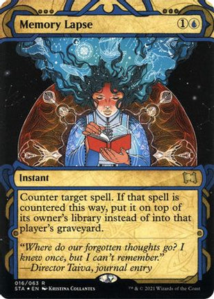Memory Lapse (Foil Etched) [Strixhaven Mystical Archive] Foil