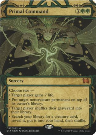 Primal Command (Foil Etched) [Strixhaven Mystical Archive] Foil