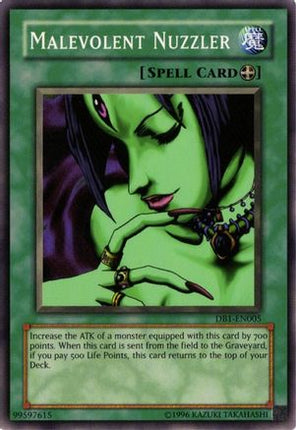 Malevolent Nuzzler (Common / Short Print) [DB1-EN005] Dark Beginning 1 Unlimited
