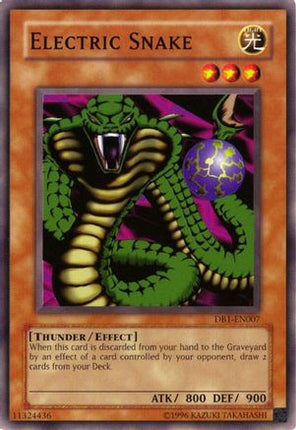 Electric Snake (Common / Short Print) [DB1-EN007] Dark Beginning 1 Unlimited