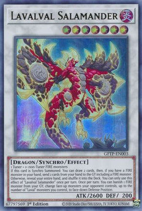 Lavalval Salamander (Ultra Rare) [GFTP-EN003] 1st Edition