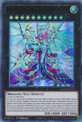 Galaxy-Eyes Cipher X Dragon (Ultra Rare) [GFTP-EN011] 1st Edition