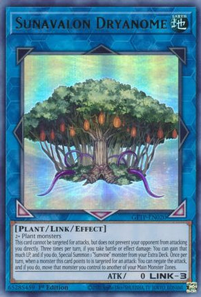 Sunavalon Dryanome (Ultra Rare) [GFTP-EN020] 1st Edition