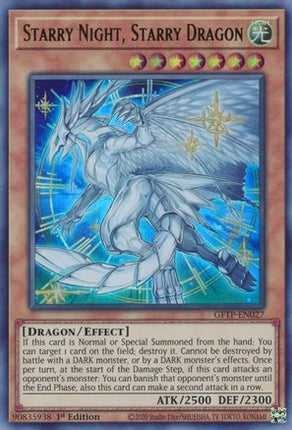 Starry Night, Starry Dragon (Ultra Rare) [GFTP-EN027] 1st Edition