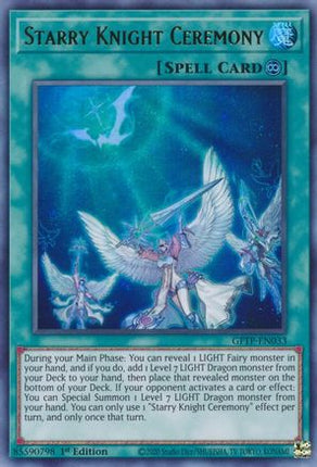 Starry Knight Ceremony (Ultra Rare) [GFTP-EN033] 1st Edition