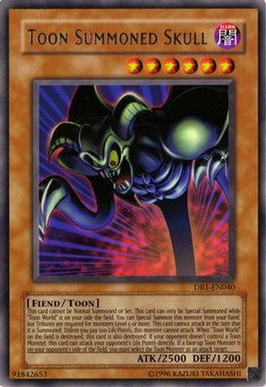 Toon Summoned Skull (Rare) [DB1-EN040] Dark Beginning 1 Unlimited