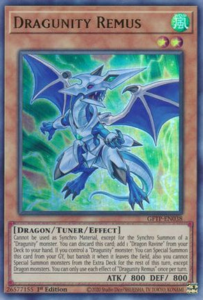 Dragunity Remus (Ultra Rare) [GFTP-EN038] 1st Edition
