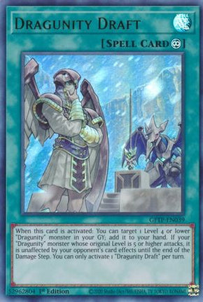 Dragunity Draft (Ultra Rare) [GFTP-EN039] 1st Edition