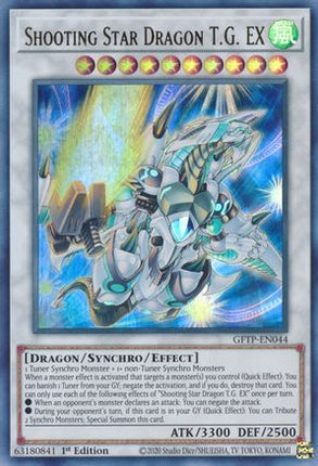 Shooting Star Dragon T.G. EX (Ultra Rare) [GFTP-EN044] 1st Edition